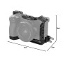 SMALLRIG A6700 Cage Kit avec Serre-Câble pour HDMI pour Sony A6700, Plaque de Dégagement Rapide Intégrée pour Arca, Cage Vidéo p