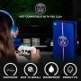 Konix PSG Façade de Protection pour Console PS5 - Silicone - Antichoc - Anti-Rayures - Bleu