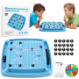 Échiquier magnétique Sctnny avec disque de punition, jeu magnétique de table, accessoires de fête pour réunion de famille, voyag