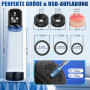 Tagnaff Pompe à Pénis Sextoyse Homme Masturbateurs masculins avec 9 D'aspiration&9 Modes Entraînement Masturbateur Sex Toys Vibr