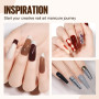 TOMICCA Capsule Americaine Ongle-Pose Americaine Ongle Kit, 500 PCS Capsules Ongle Ballerine Long,Portable Lampe UV Ongle Et 15M