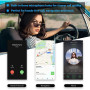 SONRU Récepteur Bluetooth 5.3, Adaptateur Bluetooth Récepteur Audio sans Fil de Voiture avec Câble RCA AUX 3,5 mm, Doubles Sorti