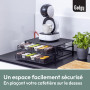 Gadgy Porte Capsules Dolce Gusto avec Tiroir | Tiroir de Rangement pour 72 Capsules | Support Organisateur pour Dosettes Dolce G