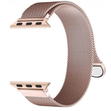 ORRLBB Bracelet compatible avec les Bracelets Apple Watch Series 11 10 9 8 7 6 5 4 Ultra SE 3 2 1 Femmes Hommes, Magnétique Méta
