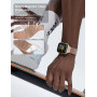 ORRLBB Bracelet compatible avec les Bracelets Apple Watch Series 11 10 9 8 7 6 5 4 Ultra SE 3 2 1 Femmes Hommes, Magnétique Méta