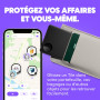 Tile by Life360 Slim (2024) - détecteur de Portefeuille, Tracker Bluetooth et localisateur d'objets pour étiquette de Bagage, Pa