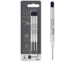 PARKER QUINKflow recharges pour stylo bille | pointe moyenne | noire | lot de 3