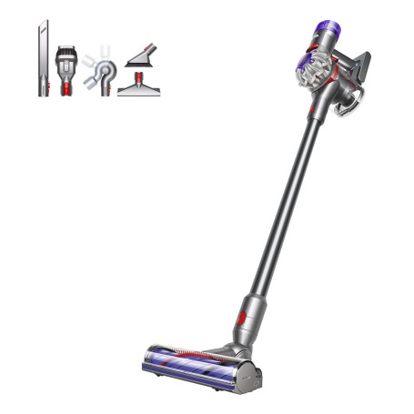 Dyson V8 Advanced™ Aspirateur Balai sans Fil + kit d’Accessoires pour Le Nettoyage des Meubles