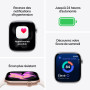 Apple Watch Series 11 [GPS 46 mm] Montre connectée avec boîtier Or Rose et Bracelet Sport Rose Tendre. Score de Sommeil, Moniteu