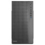 Tacens Anima AC5, Boîtier PC Micro ATX Compact, Refroidissement par Mailles en Façade, USB 3.0, Noir