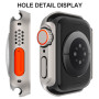 Diruite Protection Écran pour Apple Watch SE 3/2/1 /Series 6 5 4 44mm Coque,HD Apparence Créative Ultra Mince PC+Verre Trempé Ca