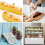 Hezhou 2 Pièces Gâteau Sucre Décoration Outils Moule à gâteau en dentelle Gâteau Dentelle Moule moules à fondant en dentelle de 
