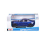 MayCheong - Voiture Miniature à l'échelle 1:24 - Ford Mustang Shelby GT 500 - Bleue - Jouet pour Enfants - à Collectionner à par