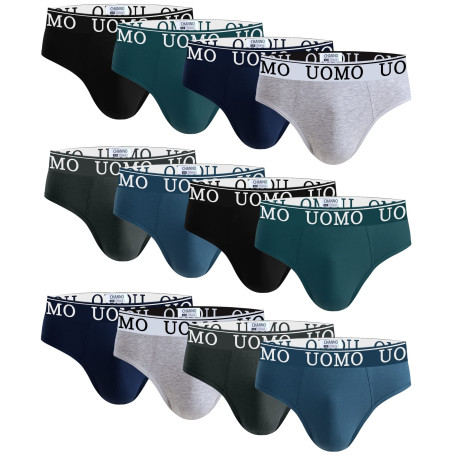 Channo Slips en Coton pour Hommes Uomo - Invisible et Doux