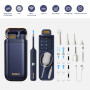 BebirdPro Earsight Plus Nettoyeur d'oreille réglable HD 1920P avec caméra, otoscope avec lumière, nettoyeur d'oreille avec boîte