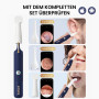 BebirdPro Earsight Plus Nettoyeur d'oreille réglable HD 1920P avec caméra, otoscope avec lumière, nettoyeur d'oreille avec boîte