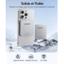 ORICO 1To Disque SSD Externe Magnétique, 4K ProRes HDR Enregistrement, jusqu'à 2000 Mo/s, Seulement Compatible avec iPhone 15/16