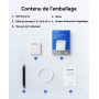 ORICO 1To Disque SSD Externe Magnétique, 4K ProRes HDR Enregistrement, jusqu'à 2000 Mo/s, Seulement Compatible avec iPhone 15/16