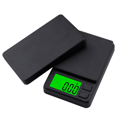 GeekerChip Balance de cuisine numérique portable - 0,01 g/1000 g - Balance de poche multifonction - Avec écran LCD - Pour alimen