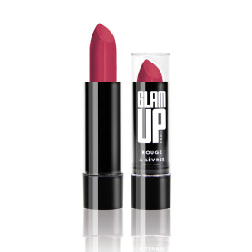 Glam'Up Paris - Rouge à Lèvres Onctueux et Hydratant - Texture Douce et Fondante - Couleur Lumineuse et Intense - N°16 - Bordeau