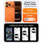 CANSHN Coque Magnétique pour iPhone 17 Pro Max (6,9 Pouces), Compatible avec MagSafe, [Protection Complète de l'appareil Photo] 