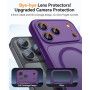 CANSHN Coque Magnétique pour iPhone 17 Pro Max (6,9 Pouces), Compatible avec MagSafe, [Protection Complète de l'appareil Photo] 