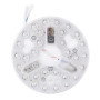 SENECESLI Panneau de Remplacement de Lumière de Ventilateur de Plafond 15W, 5,3 en Kit d'éclairage LED, 3cct 3000K 4200K 6500K, 