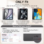 JETech Coque Magnetique pour iPad Air 11 Pouces M3/M2 (2025/2024), iPad Air 5/4 (10,9 Pouces 2022/2020 5eme/4eme Génération), iP