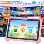 VESWWE Tablette Enfant 7 Pouces Android Tablette Enfants avec WiFi 32Go ROM avec étui de Protection Contrôle Parental Tablet Edu
