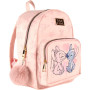 Cerdà Disney Lilo et Stitch Sac à dos - Simili cuir - Motif Stitch et Angel - Rose