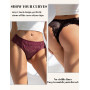 comeondear Tanga String Sexy Chic Hot Culotte Sexy Femme Slip Bresilien Dentelle Grande Taille sous-vêtements Feminins Respirant