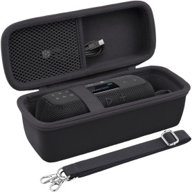 co2CREA Almacenamiento Carry Travel Hard Case Para JBL Tuner 3 Radio Bluetooth portátil, Solo caso