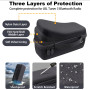 co2CREA Almacenamiento Carry Travel Hard Case Para JBL Tuner 3 Radio Bluetooth portátil, Solo caso