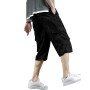 YAOBAOLE Shorts Cargo Homme 3/4 en Coton Léger Été Shorts de Travail Court avec Multi-Poches Taille Elastique