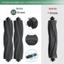 RUKHOOL L40 Ultra AE Accessoires pour Dreame L10s Ultra Gen 2 / Mova E30 Ultra / L10s Pro Ultra Heat Pièces Rechange 4 Sacs à Po