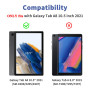 Gerutek [Lot de 2 Verre Trempé pour Samsung Galaxy Tab A8 10,5" 2021, SM-X200/X205 Protection Écran, Haute Définition, 9H Dureté