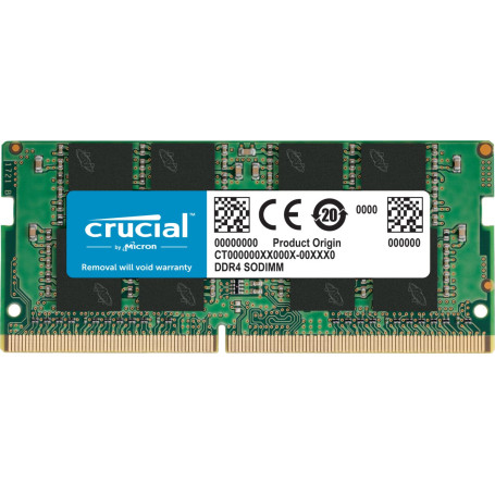 Crucial RAM CT16G4SFRA266 16Go DDR4 2666 MHz CL19 Mémoire d’ordinateur Portable