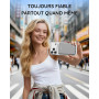 Hichain Batterie Externe Magnétique sans Fil Ultra Mince 5000mAh, Compatible avec MagSafe, Charge Rapide 22.5W Max, Power Bank p
