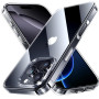 NIMASO Coque transparente pour iPhone 16 Pro Max de 6,1", de qualité militaire, résistante aux chocs, anti-chute, fine et anti-j