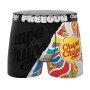 FREEGUN Boxer Homme Chupa Chups, Caleçon Homme, Ultra-Doux & Stretch (Lot de 4)