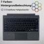Clavier Bluetooth pour Microsoft Surface Pro Copilot+ PC (11e édition), compatible avec Pro 8 Pro 9 Pro 10/ Pro X Pro 11 générat