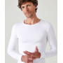 Damart - T-shirt pour Homme Col Rond, Manches Longues - Certifié OEKO-TEX - Maille Interlock Thermolactyl - Degré de Chaleur 3