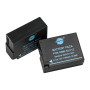 DSTE 2PCS DMW-BLC12 DMW-BLC12E Batterie et Chargeur Compatibles avec Panasonic Lumix DMC-G5 DMC-G6 DMC-G7 DMC-GH2 DMC-FZ200 DMC-
