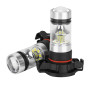 Tbest psx24w, Psx24W Ampoule Rouge, Psx 24W, Phares Antibrouillard Et Phares Antibrouillard, 2Pcs 12‑24V 100W 6000K Blanc Voitur