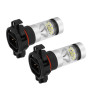 Tbest psx24w, Psx24W Ampoule Rouge, Psx 24W, Phares Antibrouillard Et Phares Antibrouillard, 2Pcs 12‑24V 100W 6000K Blanc Voitur