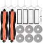 20 Pièces de Rechange pour Xiaomi X20+, X10+, Kit d'accessoires pour Dreame L10s Ultra/L10 Ultra avec 2 Brosses Principales, 4 F