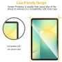 WFTE [Lot de 2 Verre Trempé pour Samsung Galaxy Tab S10 FE 10.9", 0,26mm Film de Protection D'écran avec Haute Transparence à 99