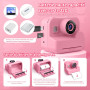 Appareil Photo Instantané pour Enfants - 1080P 2,4", Mode Video et Selfie avec Papier d'impression et Carte 32 Go, Jouet Cadeau 