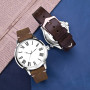 BISONSTRAP Bracelets de Montre pour Homme, Bracelets en Cuir Cousus à la Main, Dégagement Rapide, 18mm 20mm 22mm