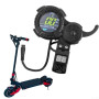 Trottinette électrique à 6 broches Affichage LCD Accélérateur pour VSETT pour ZERO 10 8X 10X Z8PRO